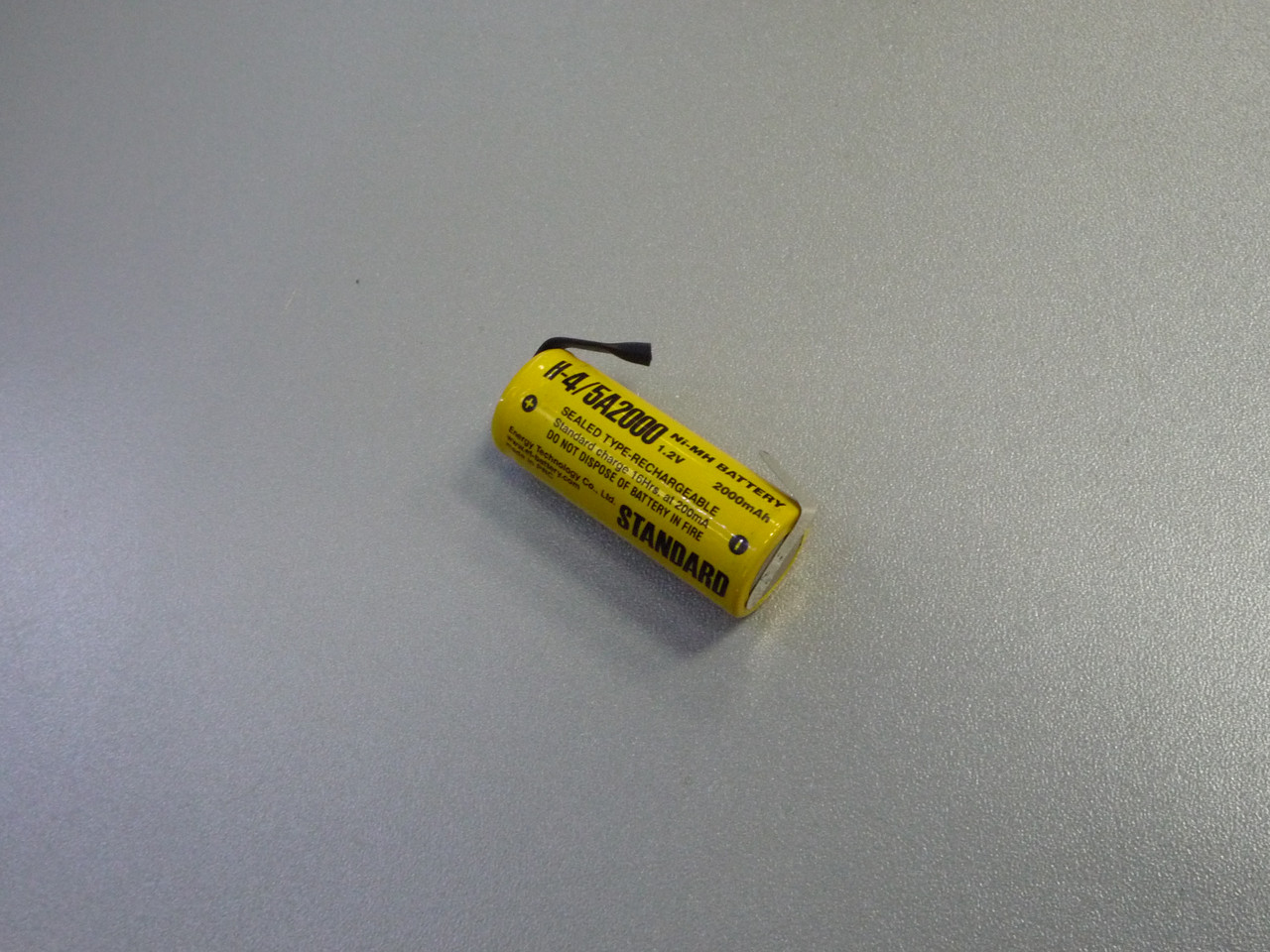 Аккумулятор ET H-4/5A2000-T STANDARD 17.0*43.0 2000mAh Ni-MH, с выводами - фото 2 - id-p184227558