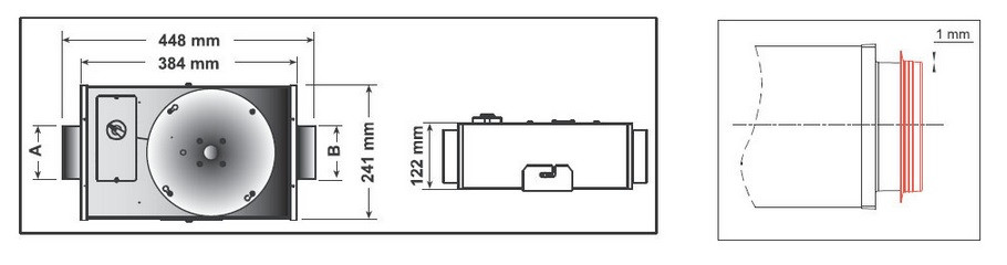 Канальный вентилятор E-BOX micro 100 - фото 4 - id-p22950941