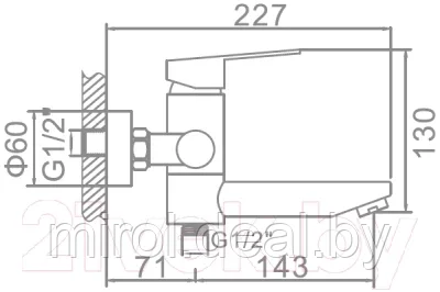 Смеситель Ledeme L73103 - фото 2 - id-p184236426