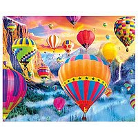 Алмазная живопись 40*50 см, полёты воздушных шаров