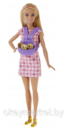 Набор игровой Barbie Новорожденные щенки HCK75, фото 3
