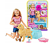 Игровой набор Barbie Кукла и собака с новорожденными щенками  FDD43, фото 3