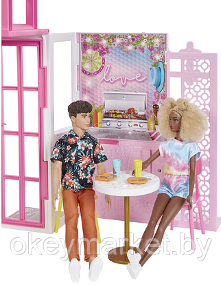 Игровой набор Barbie Загородный дом с куклой Барби HCD48, фото 3