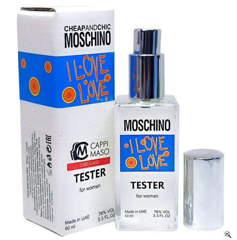 Тестер ОАЭ Moschino I Love Love / edp 60 ml