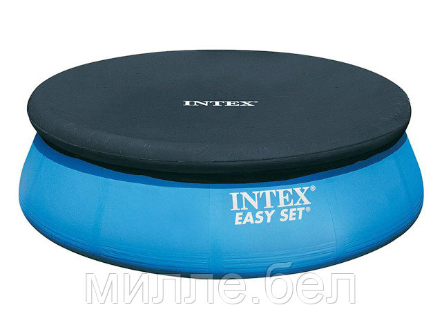 Тент-чехол для бассейнов Easy Set, 244x30 см, INTEX - фото 1 - id-p184247680