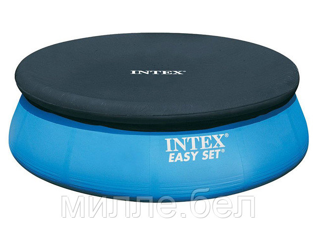 Тент-чехол для бассейнов Easy Set, 366x30 см, INTEX - фото 1 - id-p184247682