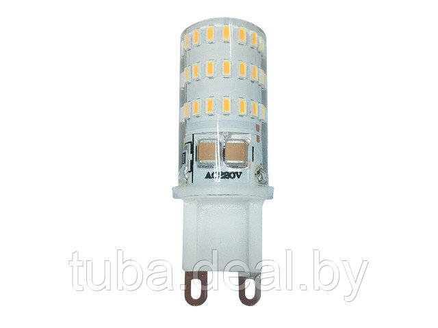 Лампа светодиодная PLED G9 5 Вт 230В 4000К JAZZWAY (25 Вт аналог лампы накал., 320Лм) - фото 1 - id-p184249732