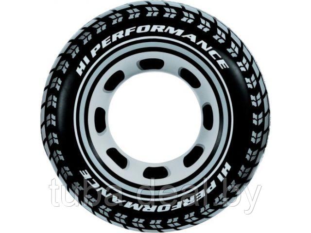 Надувной круг для плавания Giant Tire, 91 см, INTEX (от 9 лет) - фото 1 - id-p184250049
