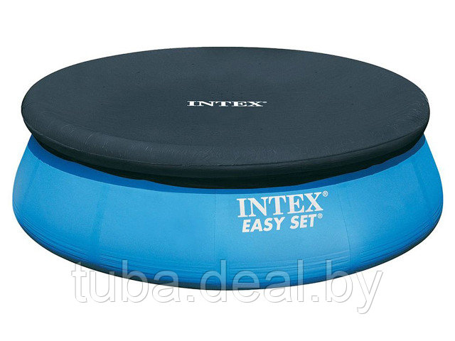Тент-чехол для бассейнов Easy Set, 366x30 см, INTEX - фото 1 - id-p184250061