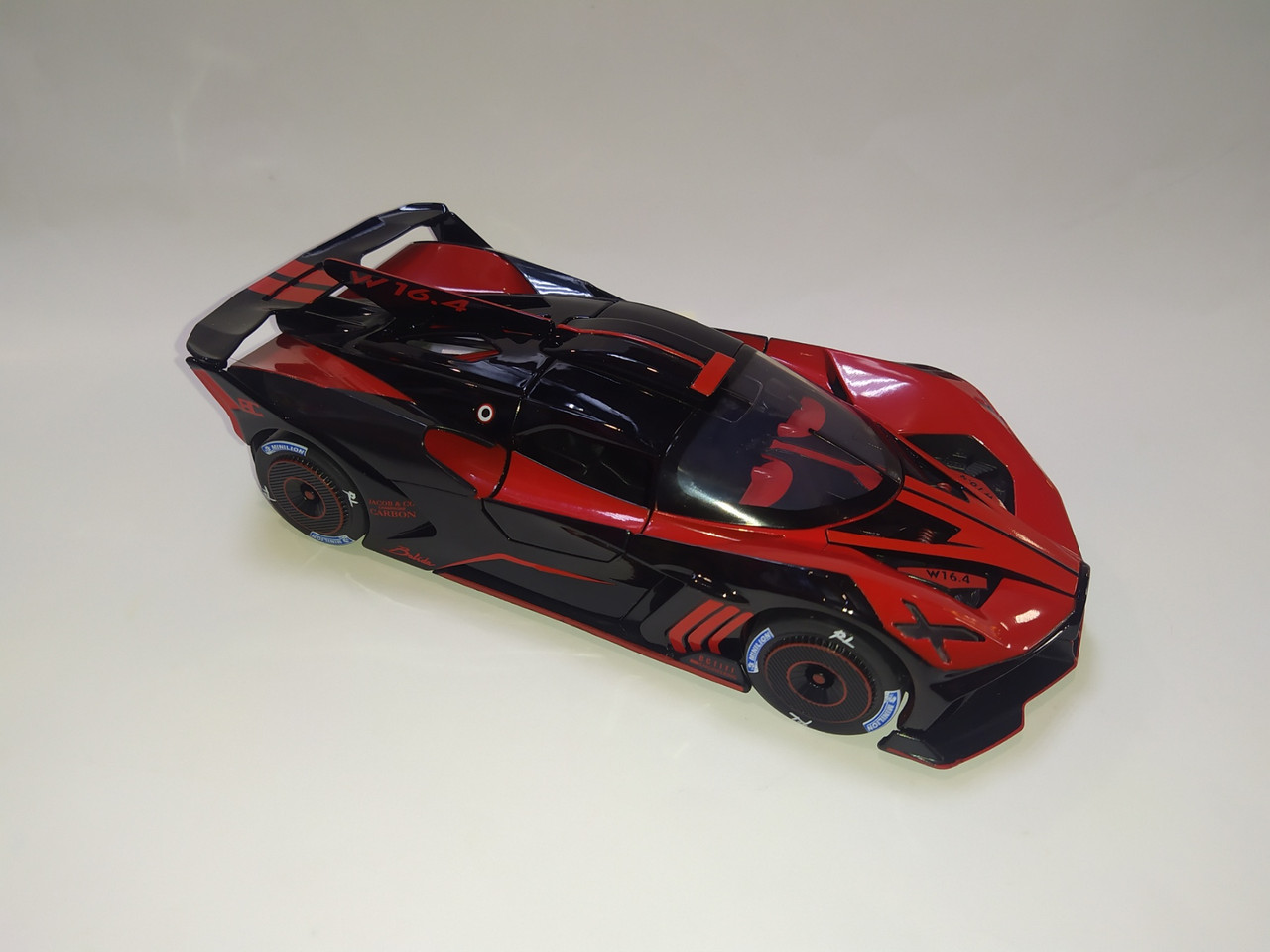 Машина Bugatti Bolide, инерционная, металлическая, свет, звук - фото 1 - id-p184256386