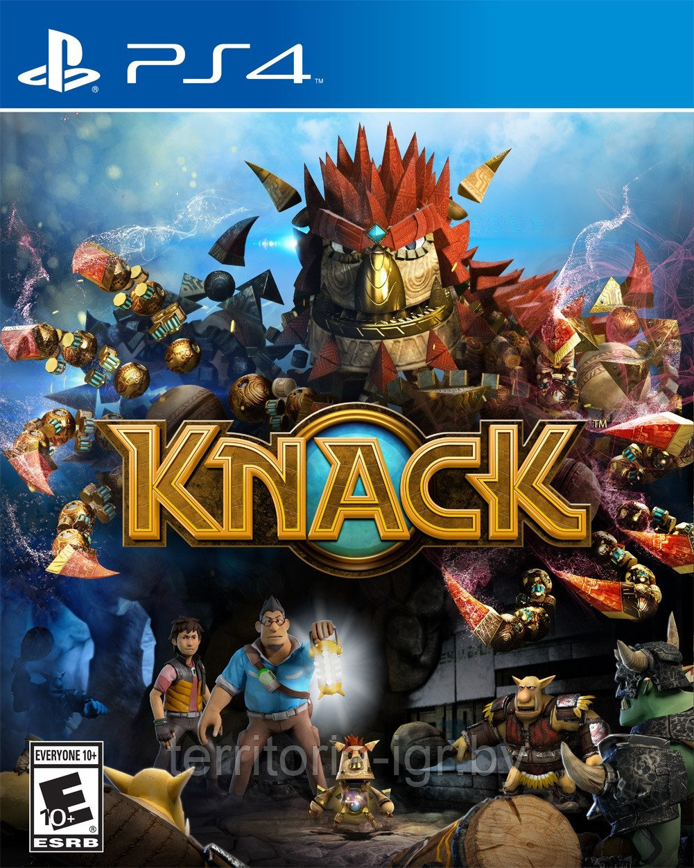 Knack Игра для PLAYSTATION 4 (Русская версия) БУ ДИСК