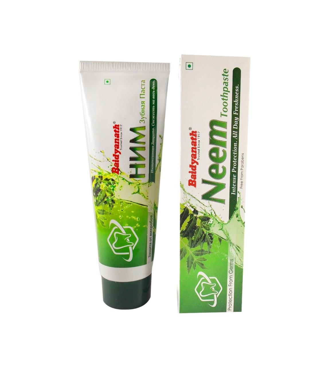 Зубная паста Ним Neem Baidyanath, 100 гр