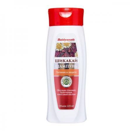 Шампунь для укрепления и питания волос Шикакаи Baidyanath, 225 мл Индия