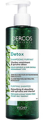 Шампунь Виши глубоко очищающий 250ml - Vichy Nutrients Detox Shampoo