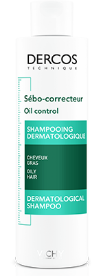 Шампунь Виши регулирующий для жирной кожи головы 200ml - Vichy Dercos Hair Care Oily Hair Shampoo