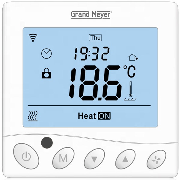 Терморегулятор теплого пола Grand Meyer W350 Wi-Fi - фото 1 - id-p184260547