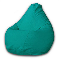 Кресло-мешок «Груша» Позитив Modus, размер XXXL, диаметр 110 см, высота 145 см, велюр, цвет зелёный