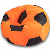 Кресло-мешок Мяч, размер 70 см, ткань оксфорд, цвет оранжевый