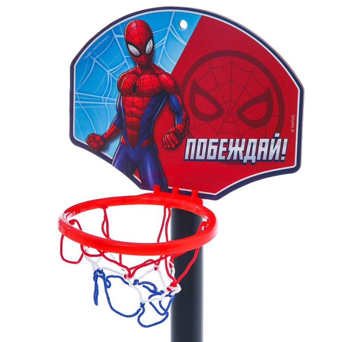 Баскетбольная стойка, 85 см, «Побеждай», Человек паук - фото 5 - id-p184262301