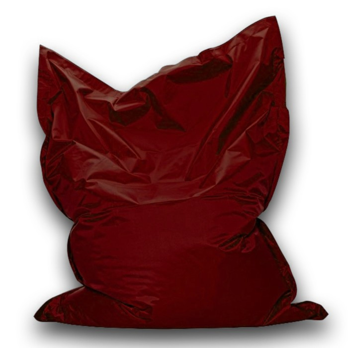 Кресло-мешок Мат макси, размер 140х180 см, ткань оксфорд, цвет бордовый - фото 1 - id-p184261496