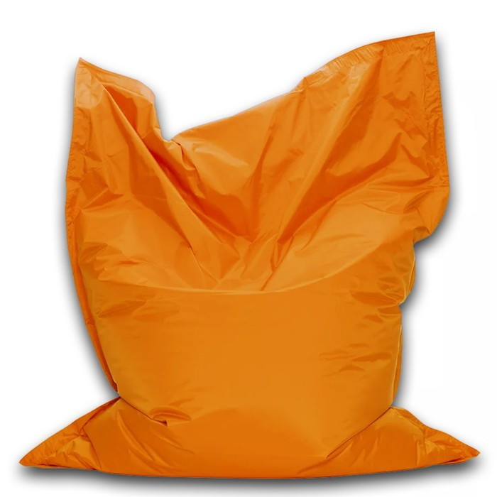 Кресло-мешок Мат макси, размер 140х180 см, ткань оксфорд, цвет оранжевый неон - фото 1 - id-p184261497