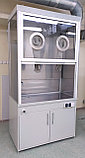 Шкаф Вытяжной Химический (с перчатками) ШВ-1200*700*2200нв, фото 3