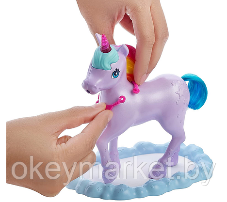 Игровой набор Barbie Кукла и единорог серия Дримтопия, фото 2