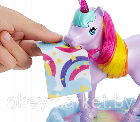 Игровой набор Barbie Кукла и единорог серия Дримтопия, фото 3