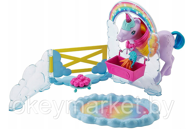 Игровой набор Barbie Кукла и единорог серия Дримтопия, фото 2