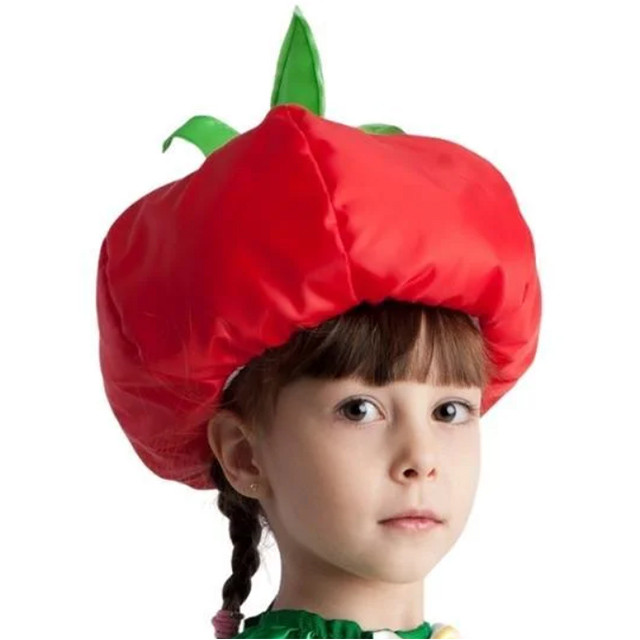 Карнавальная шапочка Овощ Помидор 0А-00000268 / Минивини - фото 3 - id-p184269240
