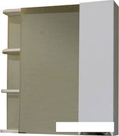 СанитаМебель Шкаф с зеркалом Камелия-12.80 Д3 (правый, белый)