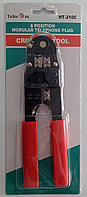 Кримпер для обжима TELECOM HT-210C, для витой пары RJ-45(8p8c)