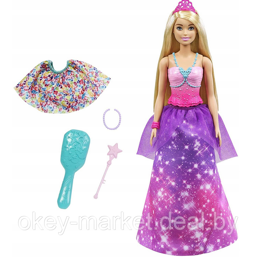 Кукла Barbie Дримтопия 2в1 Принцесса GTF92 - фото 3 - id-p184273958