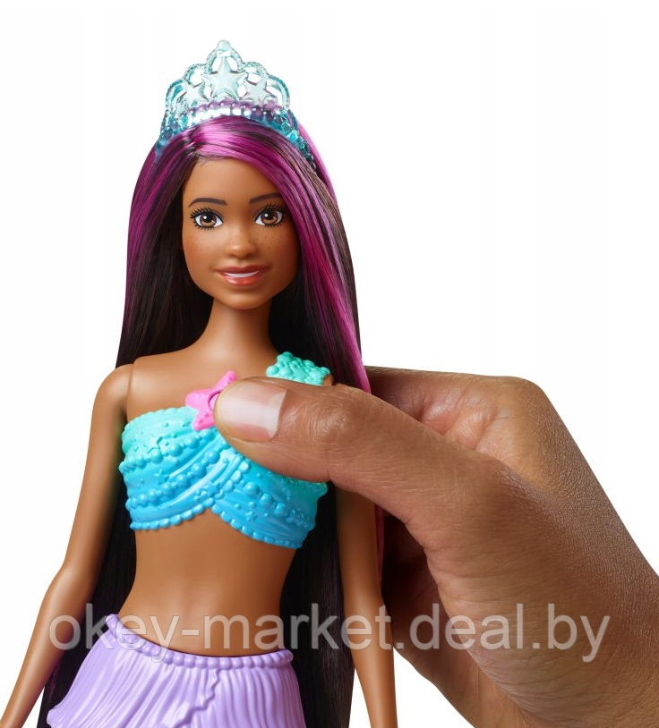 Кукла Barbie Dreamtopia Русалка с мерцающими огнями HDJ37 - фото 5 - id-p184275146
