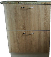 Кухонный шкафчик напольный НШ60р2ш на 2 шуфляды (ДСП Дуб сонома)