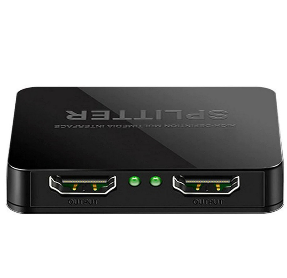 Разветвитель HDMI - 2xHDMI (v.1.4) (Splitter), активный - фото 2 - id-p184277661