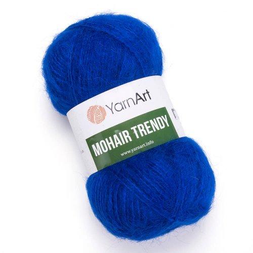 Пряжа Ярнарт Мохер Тренди (Yarnart Mohair Trendy) цвет 128 василек - фото 1 - id-p184289530