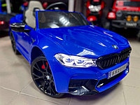 Детский электромобиль RiverToys BMW M5 A555MP (синий) Лицензия