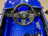 Детский электромобиль RiverToys BMW M5 A555MP (синий) Лицензия, фото 3