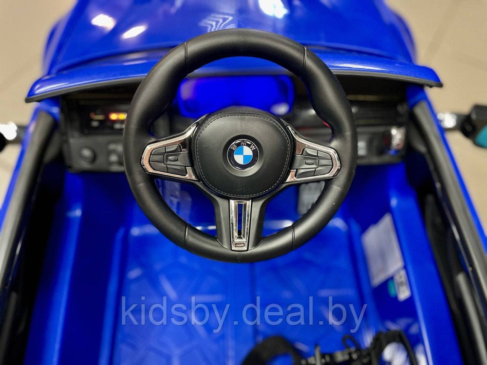 Детский электромобиль RiverToys BMW M5 A555MP (синий) Лицензия - фото 3 - id-p170242669