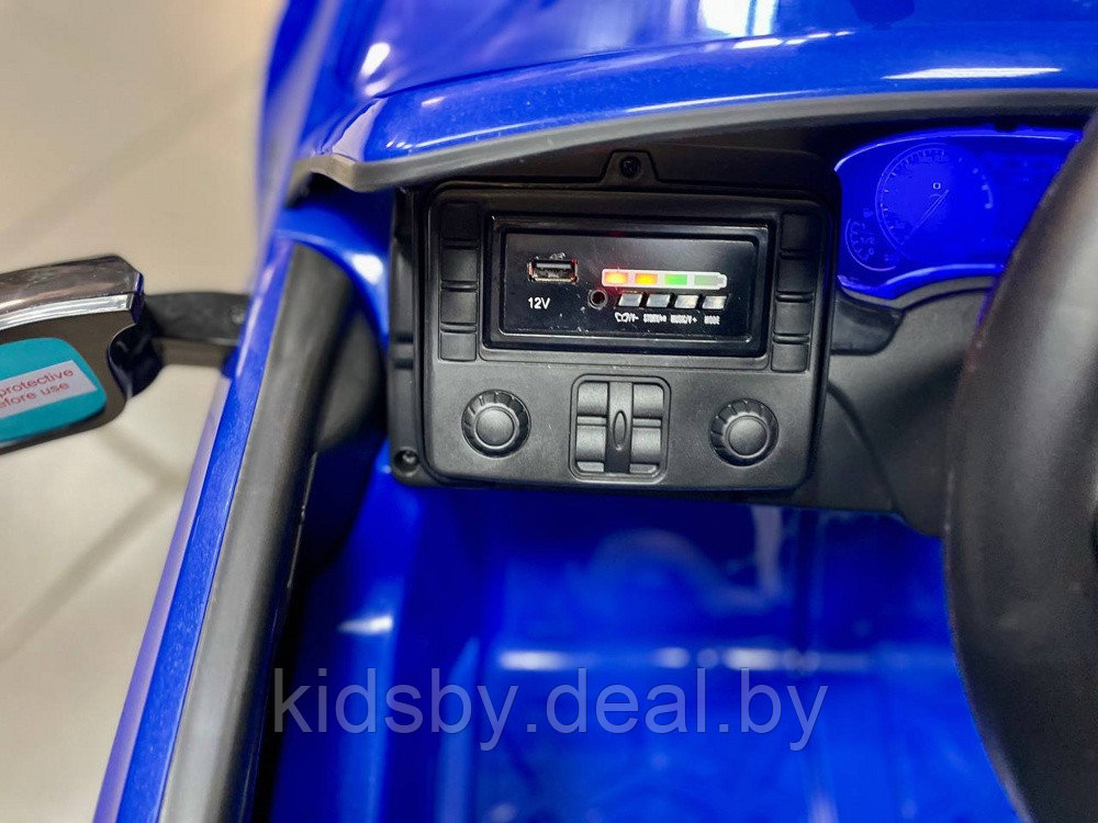 Детский электромобиль RiverToys BMW M5 A555MP (синий) Лицензия - фото 4 - id-p170242669