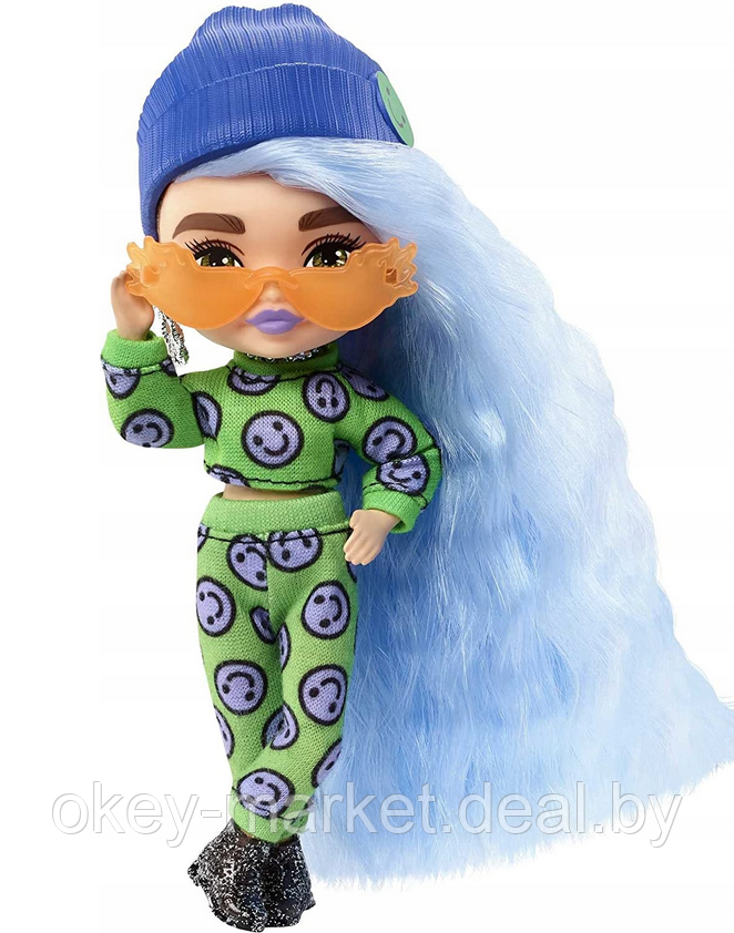 Кукла Barbie Экстра Minis в зеленом костюме HGP65 - фото 3 - id-p184291848