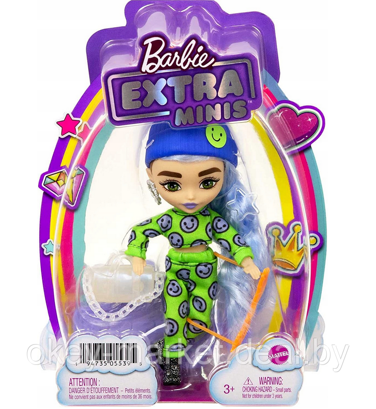 Кукла Barbie Экстра Minis в зеленом костюме HGP65 - фото 4 - id-p184291848
