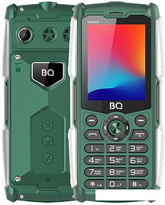 Мобильный телефон BQ-Mobile BQ-2449 Hammer (зеленый)