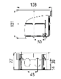 10177 - Коробка распаячная ГСК для скрытой проводки (140x112x70), фото 2