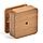 65005K - Коробка распаячная для о/п (коричневая), фото 6