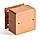 65015-27М - Коробка распаячная для о/п, сосна на светлой основе, (85х85х42) ip40, фото 6