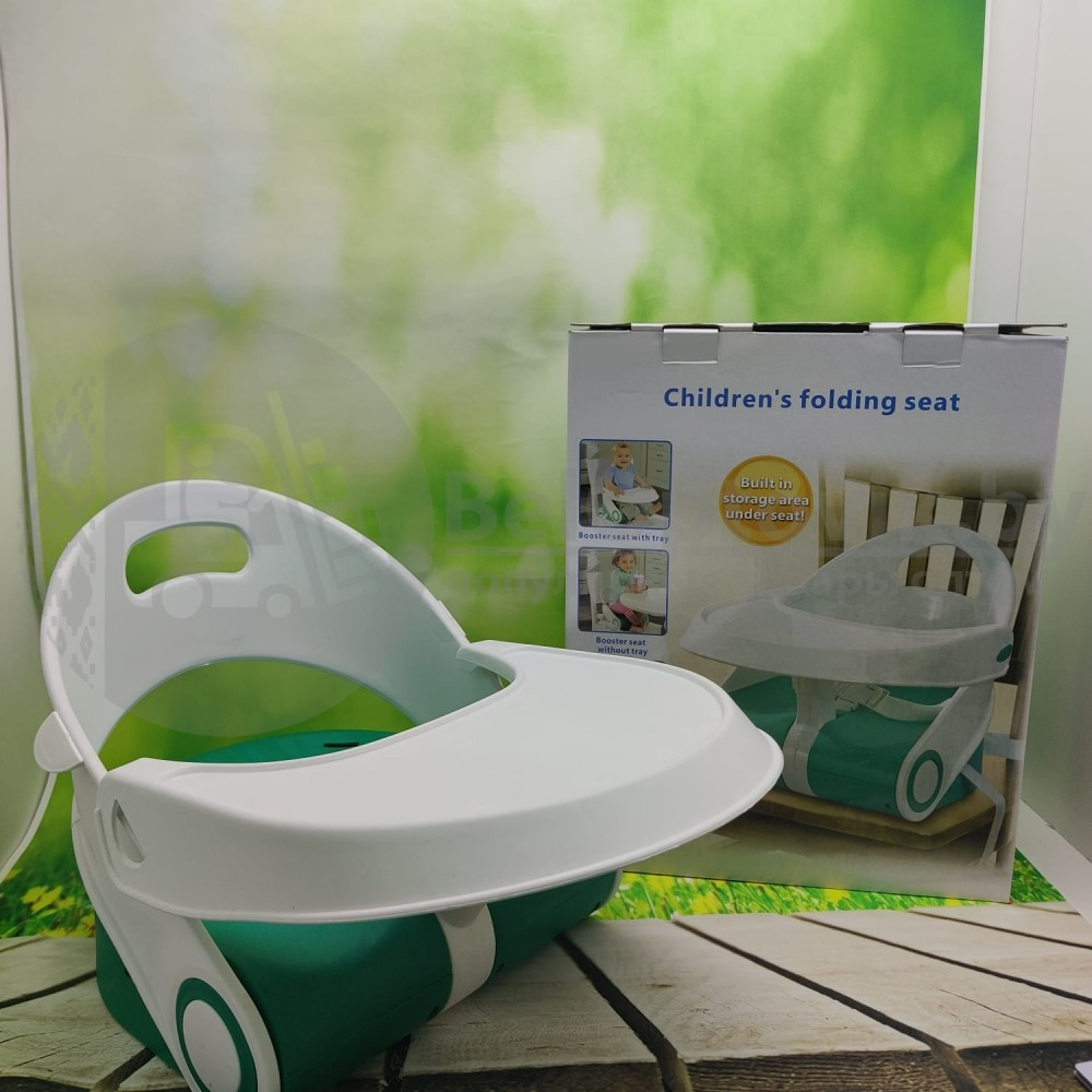 Переносной стульчик-бустер для кормления до 3-х лет Childrens Folding Seat - фото 6 - id-p179624443