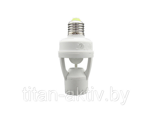 Датчик движения PMS-IR 045 60Вт Е27 360° 6м IP20 WH Jazzway