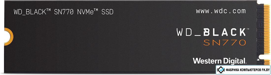 SSD WD Black SN770 NVMe 2TB WDS200T3X0E - фото 1 - id-p184338249